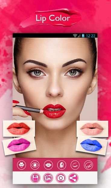Photo Face Makeup - Makeup Cam скриншот 7