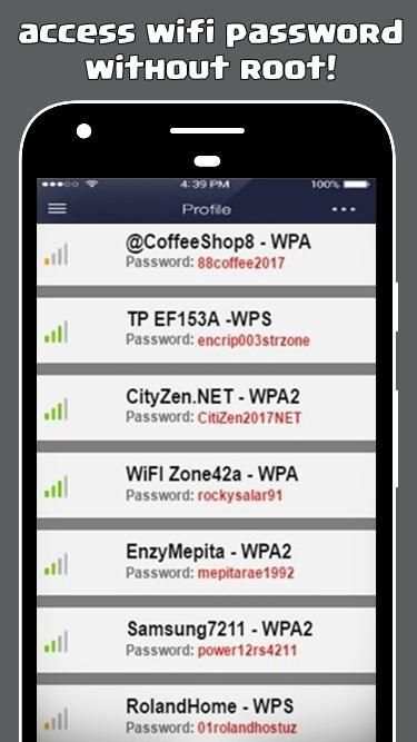 WIFI WPA WPS Tester 2018 - Simulator screenshot 8