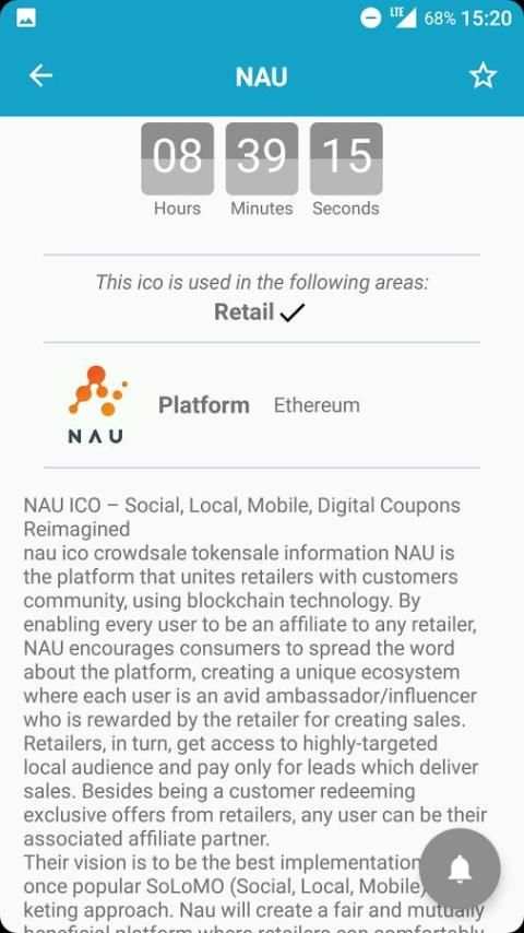 The ICO App – Upcoming ICOs, alerts and News. screenshot 2