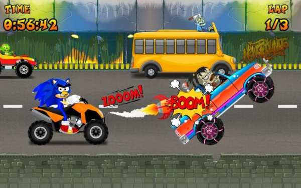 Road Soni Battle Zombie screenshot 2