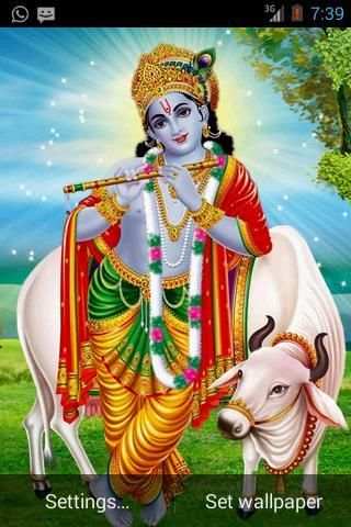 Krishna Live Wallpaper 2 تصوير الشاشة