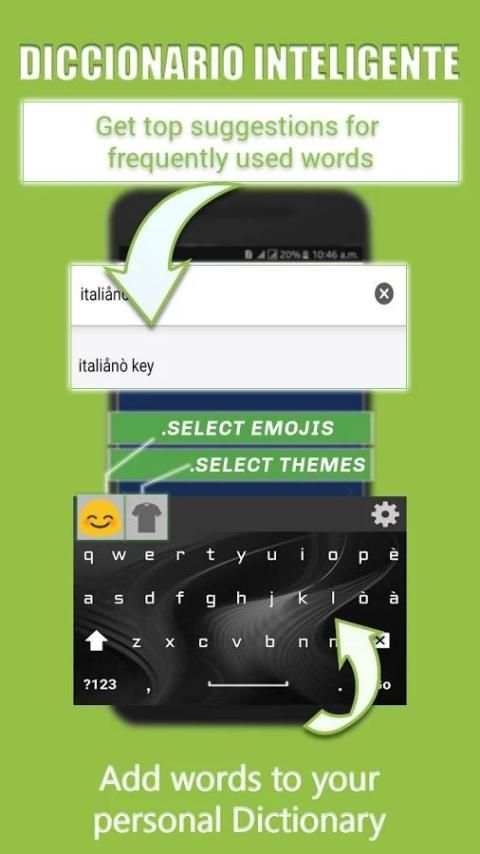 Tastiera di stile font italia/ Italian Keyboard скриншот 6