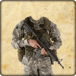 Commando Photo Montage أيقونة