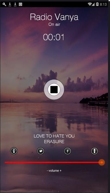 Player For Radio Vanya Радио Ваня 1 تصوير الشاشة