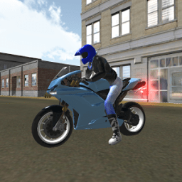 Motorcycle City Driver 3D icon