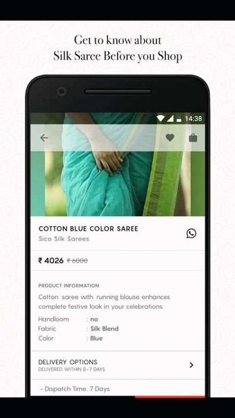 Picksilk - Silk Saree Shopping screenshot 3