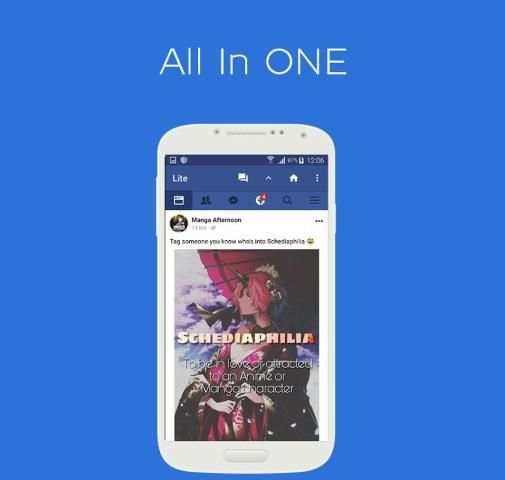 Lite for Facebook screenshot 4