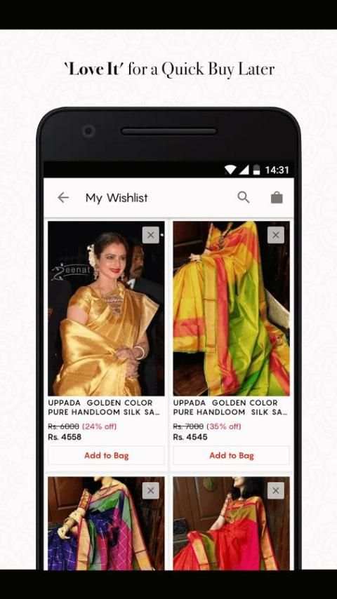 Picksilk - Silk Saree Shopping screenshot 4