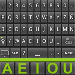 Teclado semiALFABETICO 2 Spanish