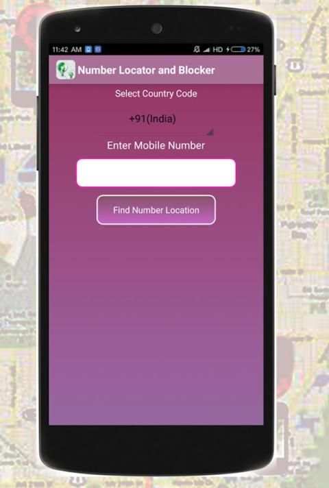 Mobile Number Tracker Location 2018 स्क्रीनशॉट 2