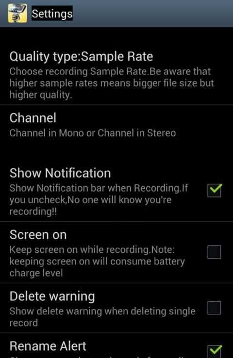 Expert Voice Recorder screenshot 4