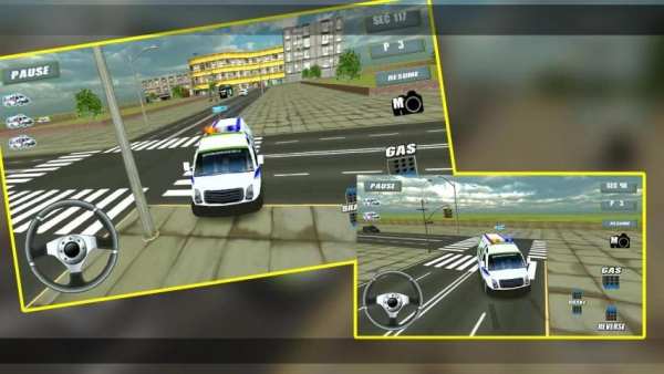 Ambulance Rescue Drive 3D स्क्रीनशॉट 2