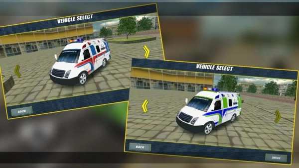 Ambulance Rescue Drive 3D स्क्रीनशॉट 4