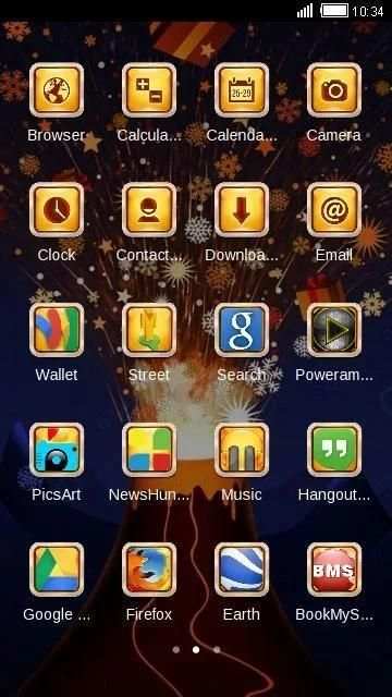 Rocking New Year Theme screenshot 2