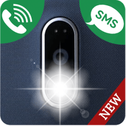 Flash Blinking on Call and SMS أيقونة