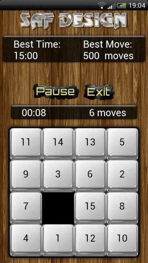 Nostalgic Sliding Puzzle Game screenshot 5