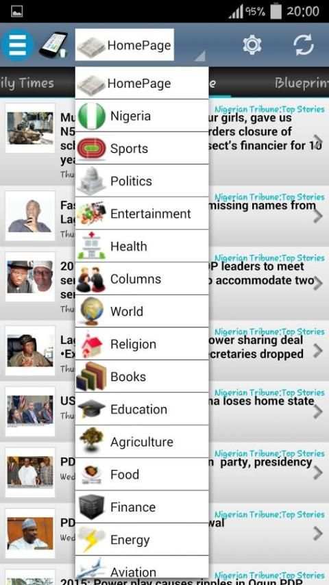 Nigeria News 12 تصوير الشاشة