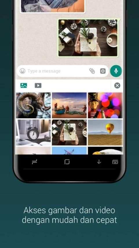 WA Keyboard-Kirim Emoji/Sticker/Video dengan cepat screenshot 6