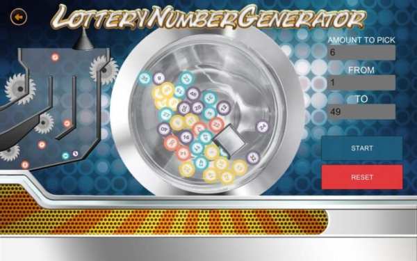 Lottery Number Generator 3 تصوير الشاشة
