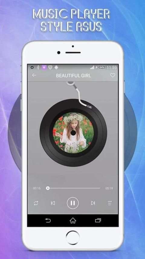 Music Player style Asus Pro screenshot 5