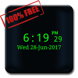 3Cats Clock Widget + Seconds आइकन