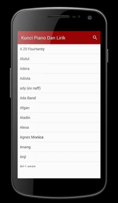 Kunci Piano dan Lirik Offline 6 تصوير الشاشة