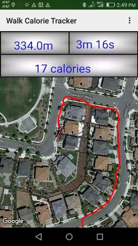 Walk Calorie Tracker скриншот 6