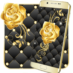 Gold Rose Live Wallpaper иконка