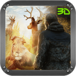 Safari Sniper Animal Hunting 3D Game أيقونة