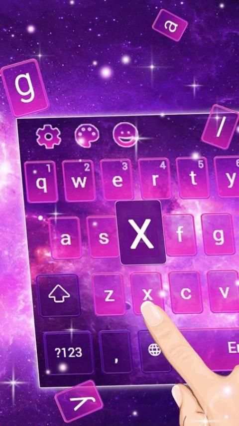 Keyboard theme for Galaxy S8 screenshot 1