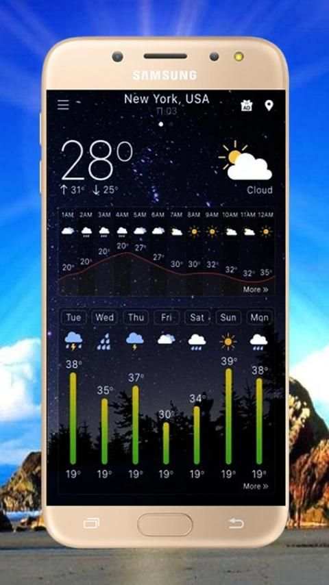 Weather With Background And Widget screenshot 3