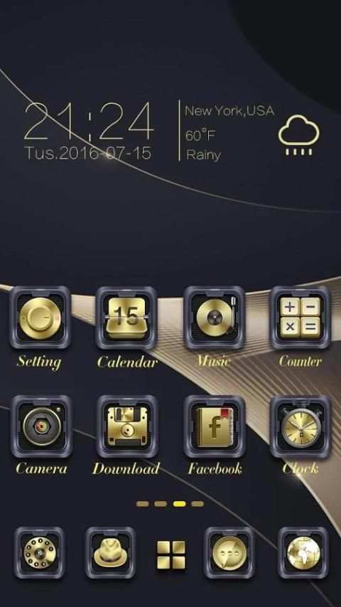 Exquisitee Go Launcher Theme screenshot 1