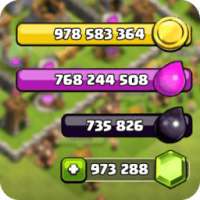 تهكير كلاش اوف كلانس simulator