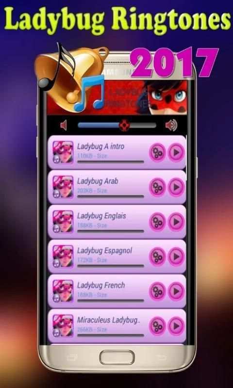 *❤️Ladybug Ringtones 2017❤️* screenshot 5