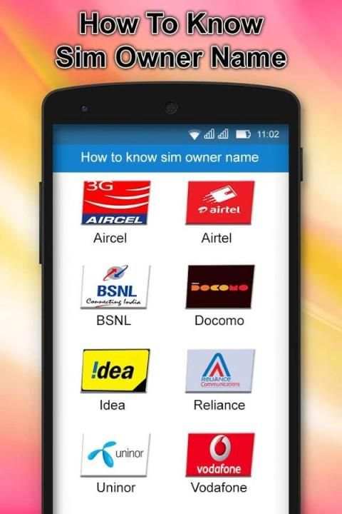 SIM Owner Information : Know Sim Owner Name स्क्रीनशॉट 4