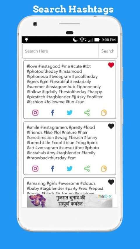 Best HashTags Official 2018 for Instagram screenshot 3