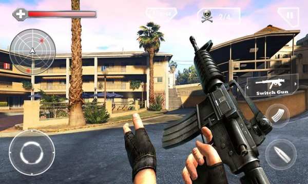 Sniper Shoot Fire 3D screenshot 2