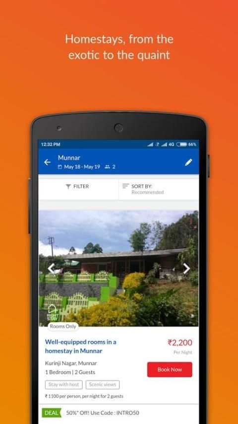 MakeMyTrip Lite - Flights and Hotels booking स्क्रीनशॉट 2