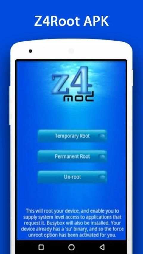 Z4Root скриншот 3