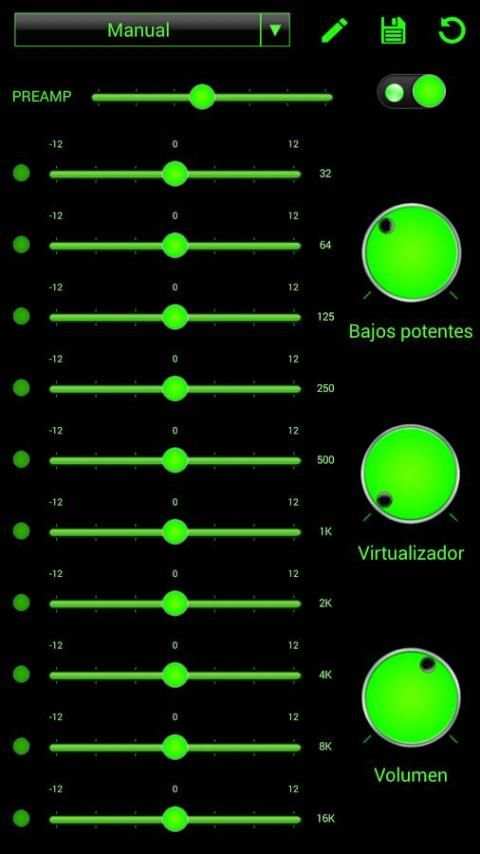 SKIN PLAYERPRO V4 GLASS GREEN 1 تصوير الشاشة