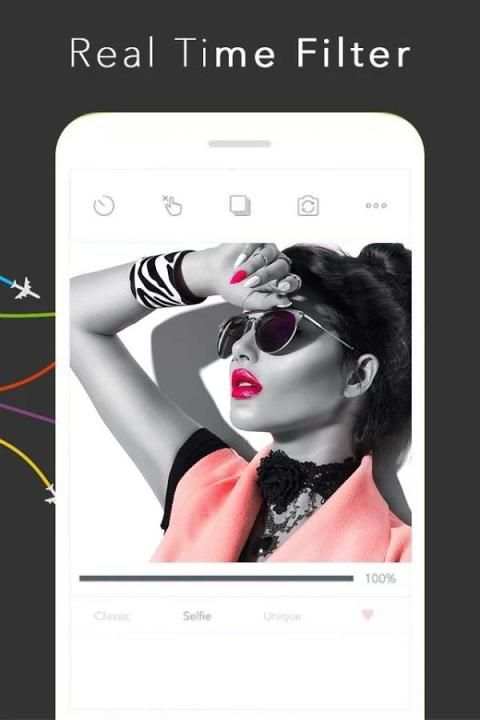 Candy Selfie Camera screenshot 2