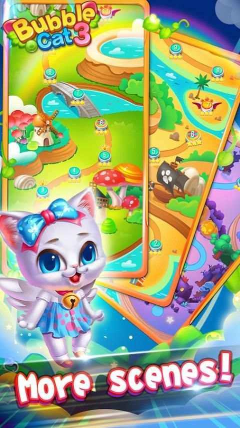 Bubble Cat 3 screenshot 1
