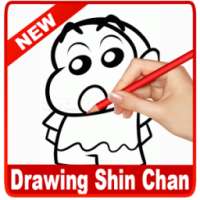 learn drawing Shin Chan