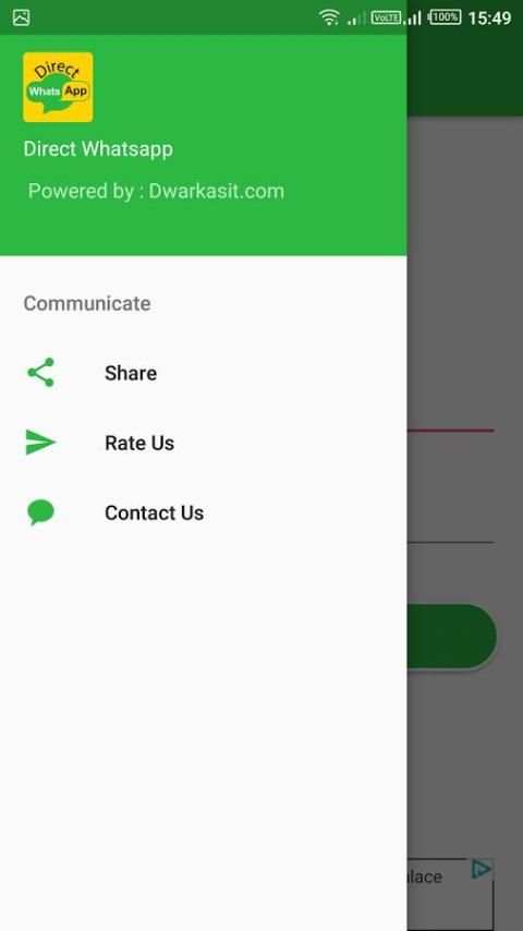 Direct Whatsapp screenshot 1