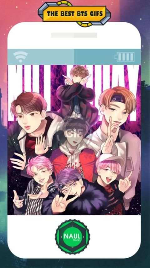 BTS GIFs Kpop Collection screenshot 4