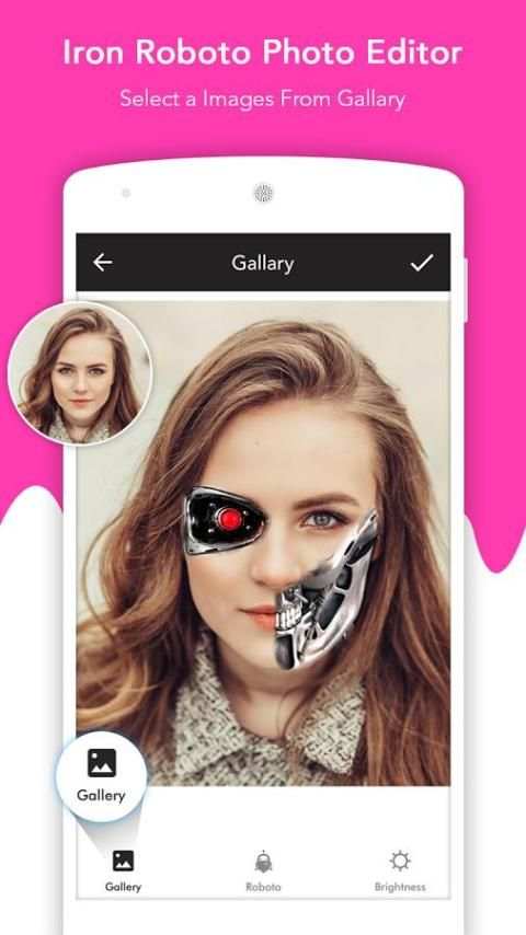 Iron Roboto Photo Editor 5 تصوير الشاشة