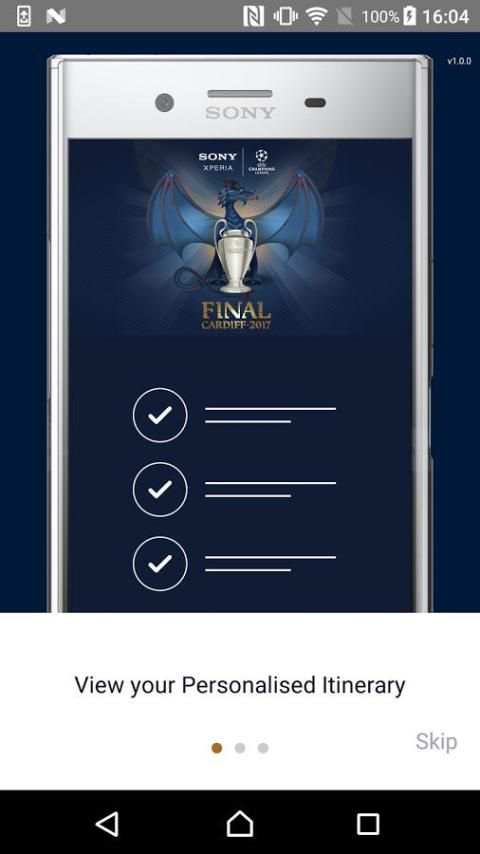 Sony Mobile UCL Guest App screenshot 8