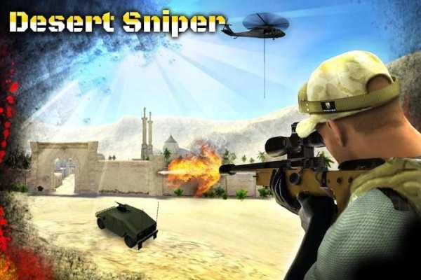 Desert Sniper - 3D Shooter Storm screenshot 8