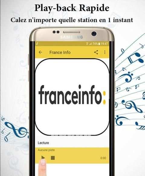 Simple Radio - Stations de radio en direct screenshot 3