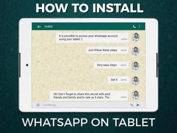 WhatsTab - Whatsapp to Tablet screenshot 3